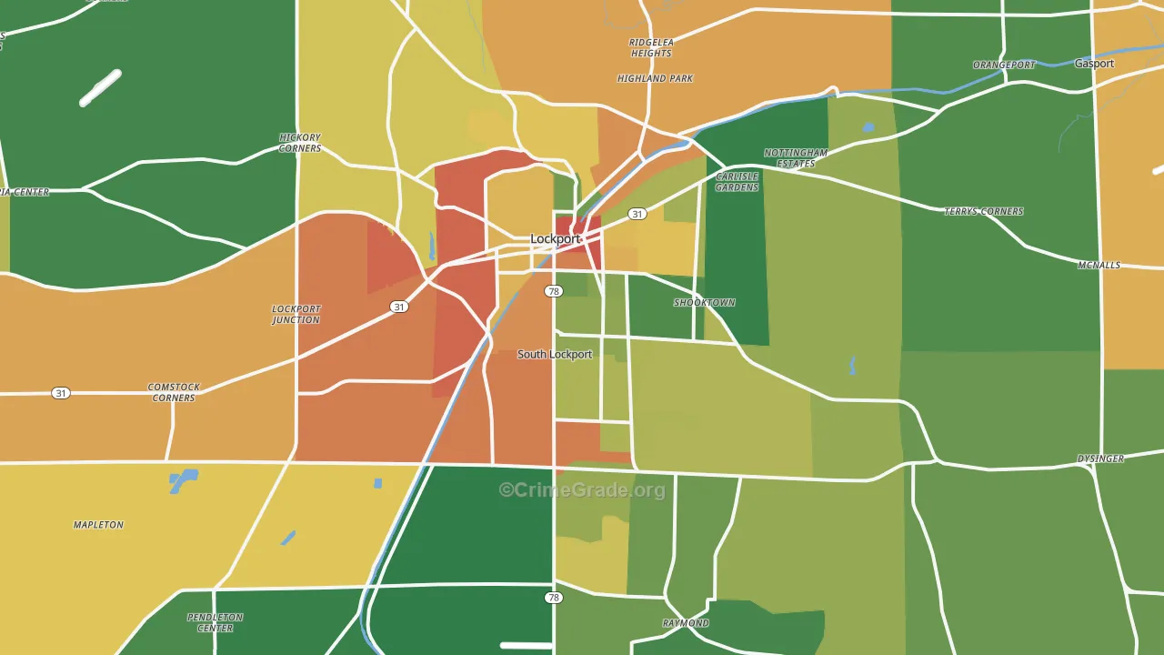 14094, NY Map of Theft Rates