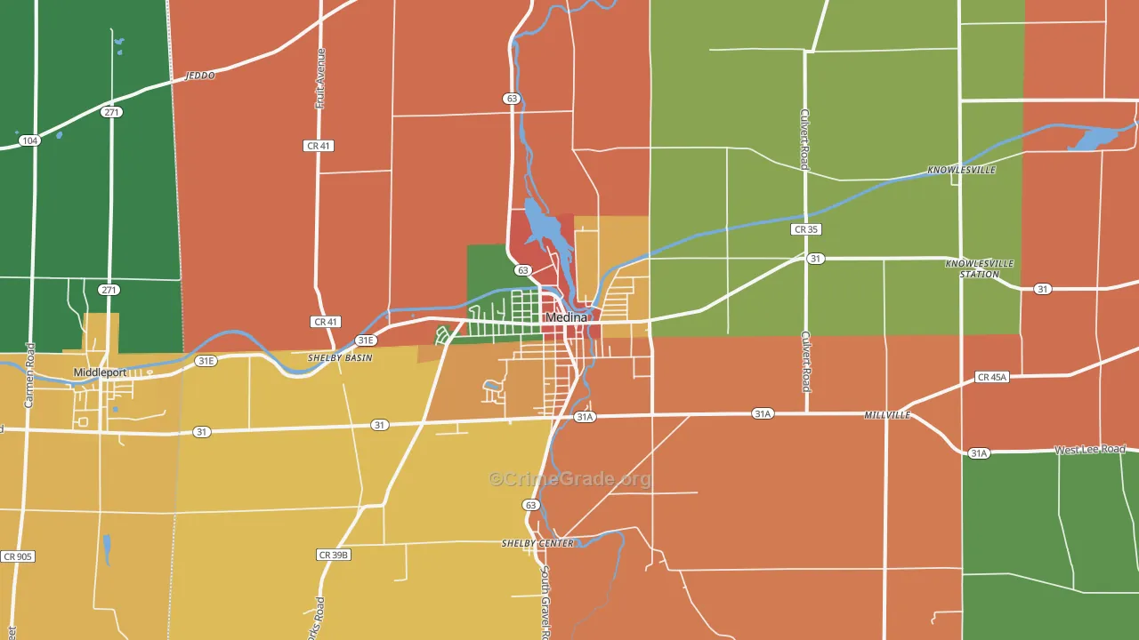 14103, NY Map of Theft Rates