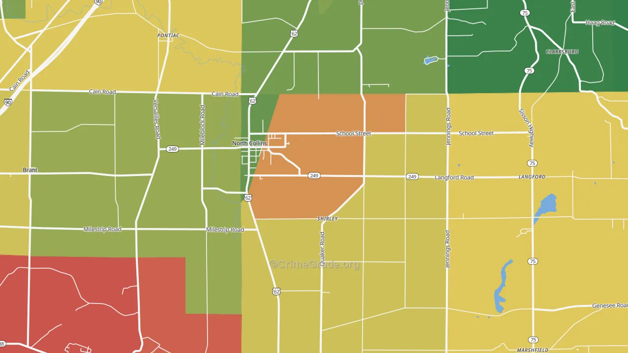 14111, NY Map of Theft Rates