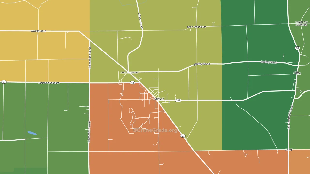 14125, NY Map of Theft Rates