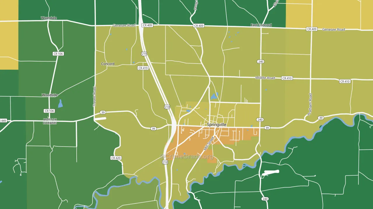 14141, NY Map of Theft Rates