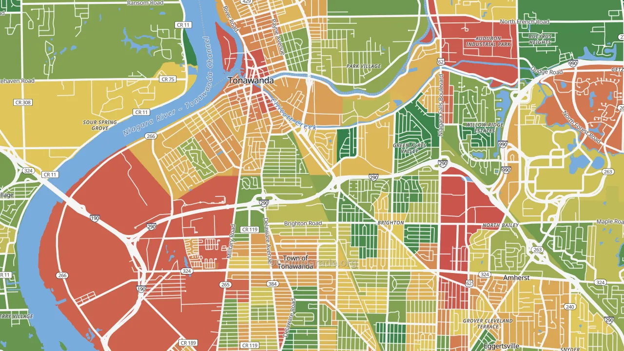 14150, NY Map of Theft Rates