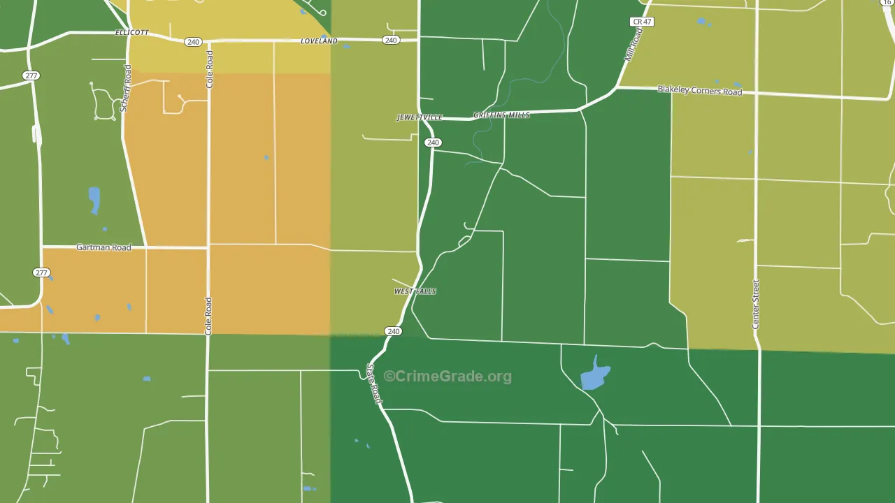 14170, NY Map of Theft Rates