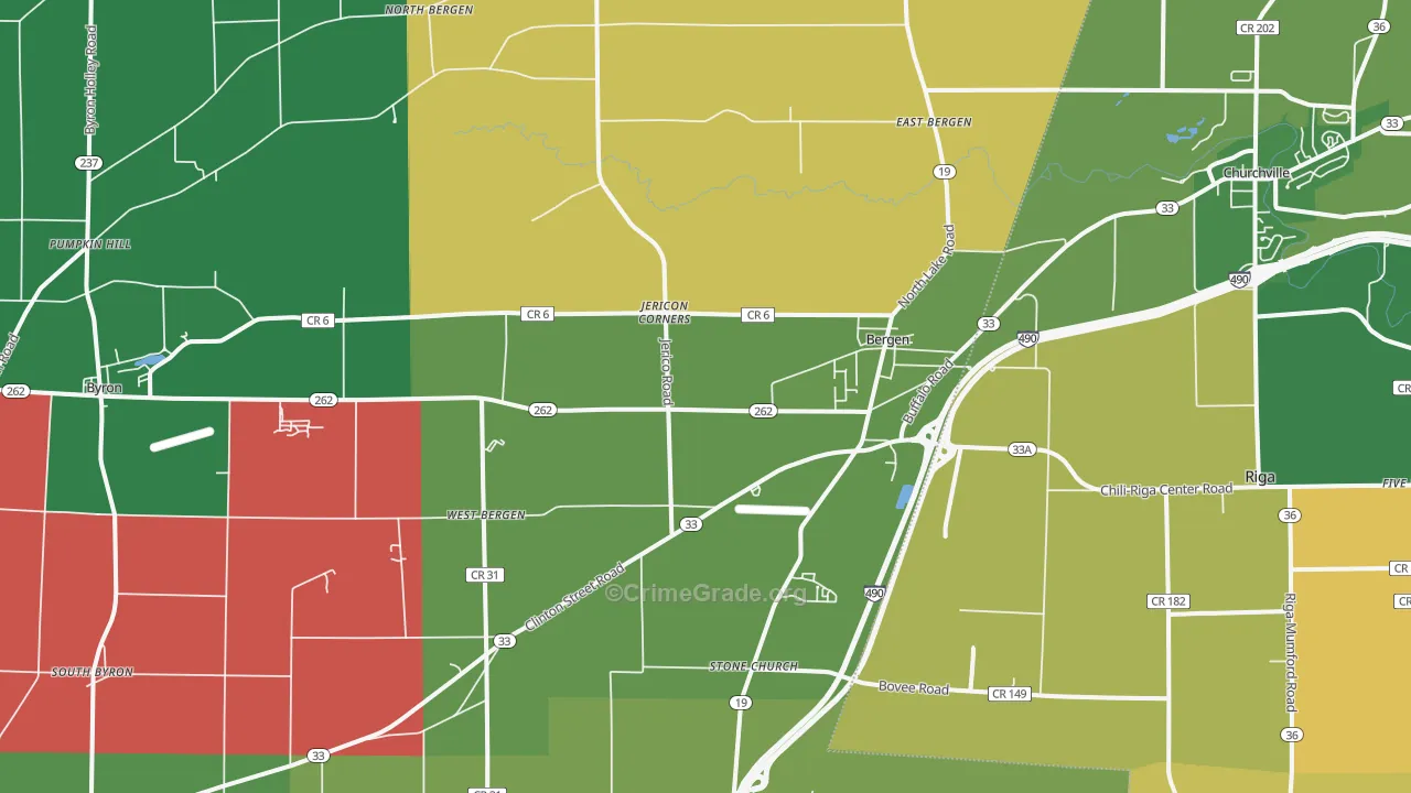14416, NY Map of Theft Rates