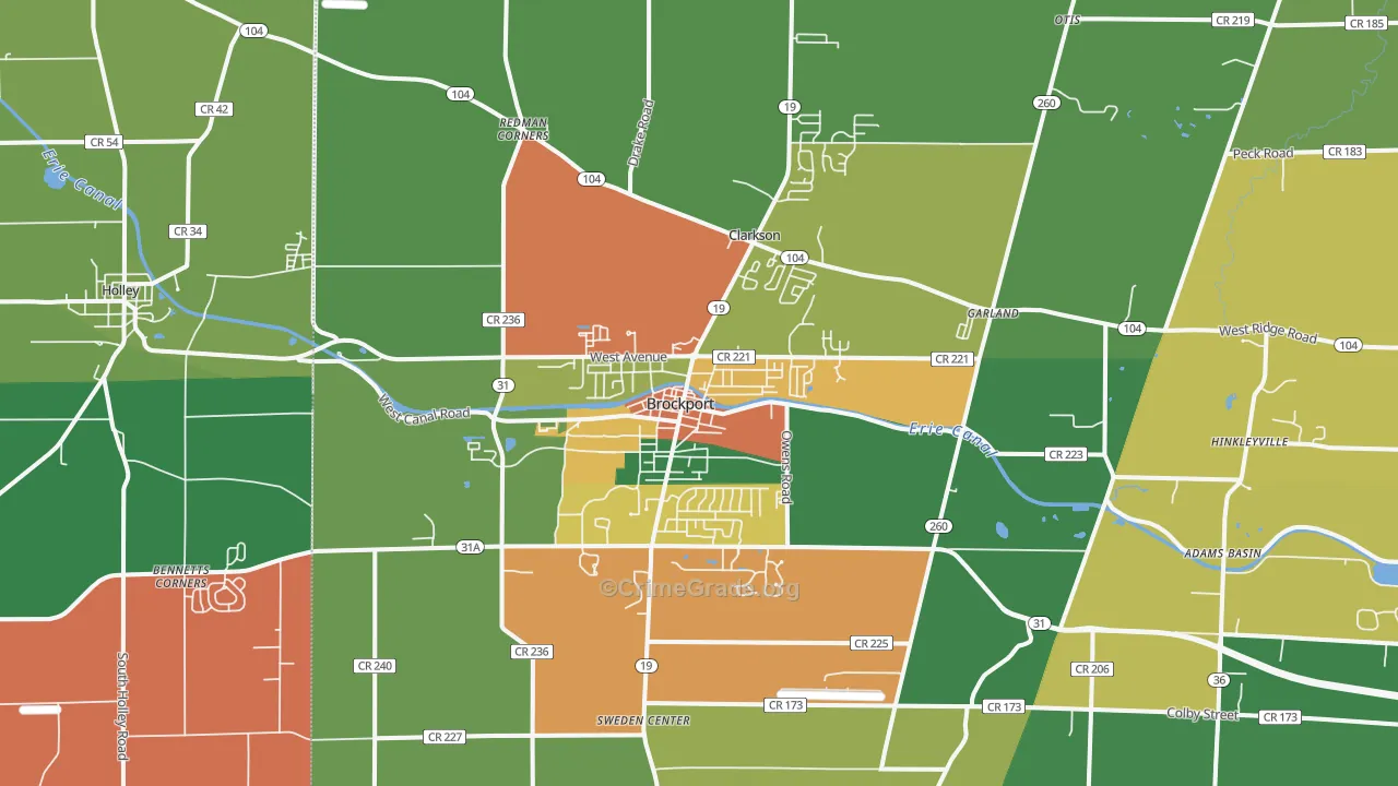14420, NY Map of Theft Rates