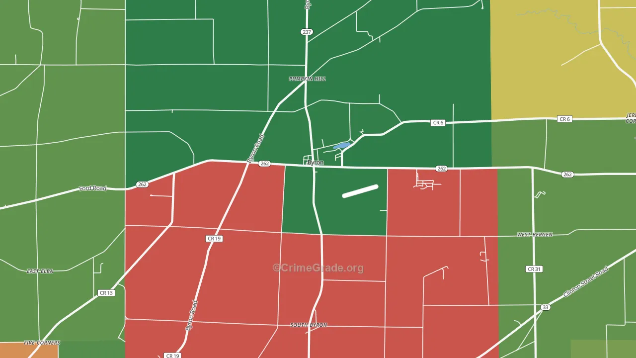 14422, NY Map of Theft Rates