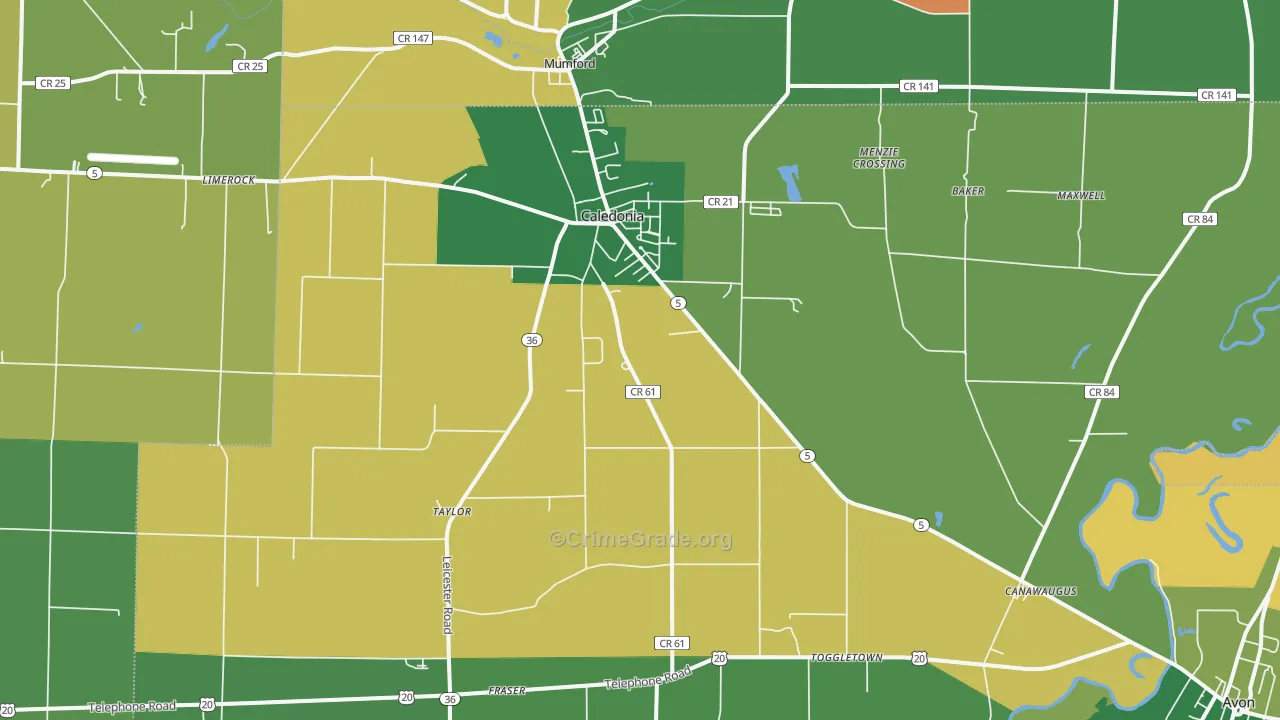 14423, NY Map of Theft Rates