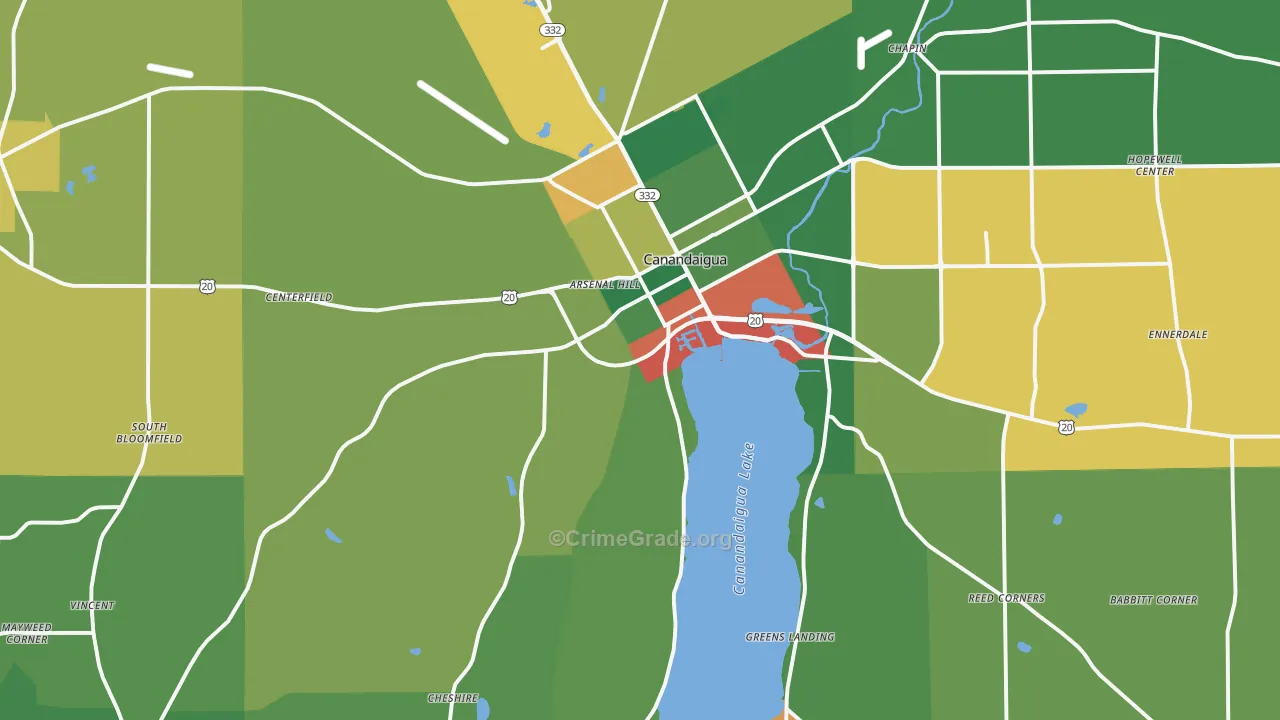 14424, NY Map of Theft Rates
