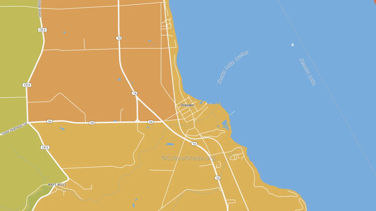 14441, NY Map of Theft Rates