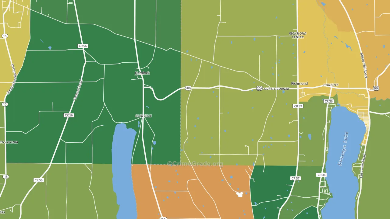 14466, NY Map of Theft Rates