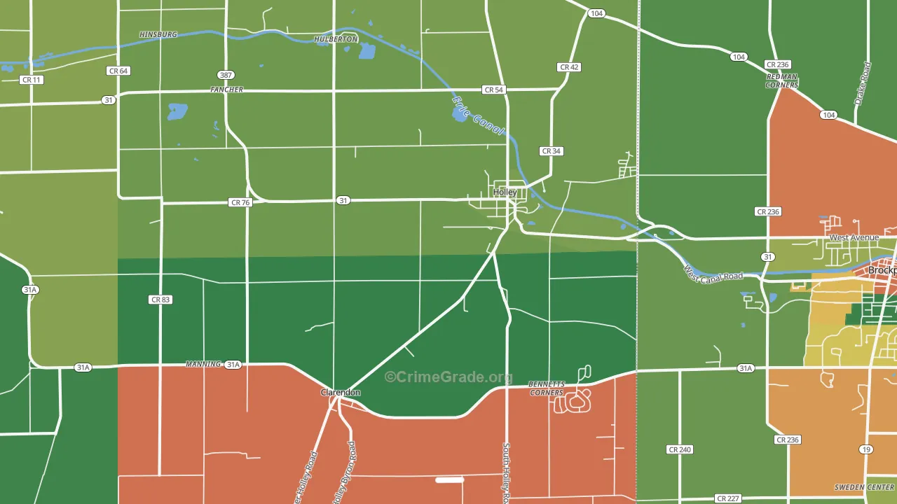 14470, NY Map of Theft Rates