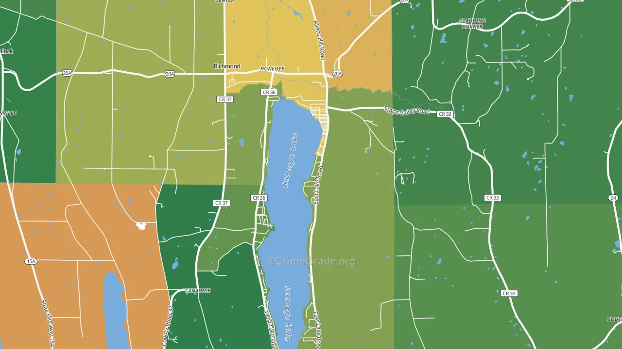 14471, NY Map of Theft Rates
