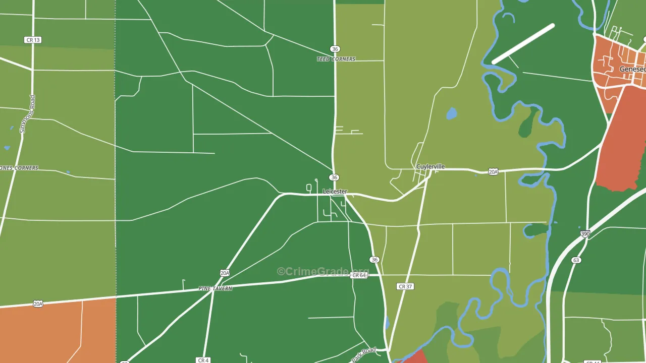 14481, NY Map of Theft Rates