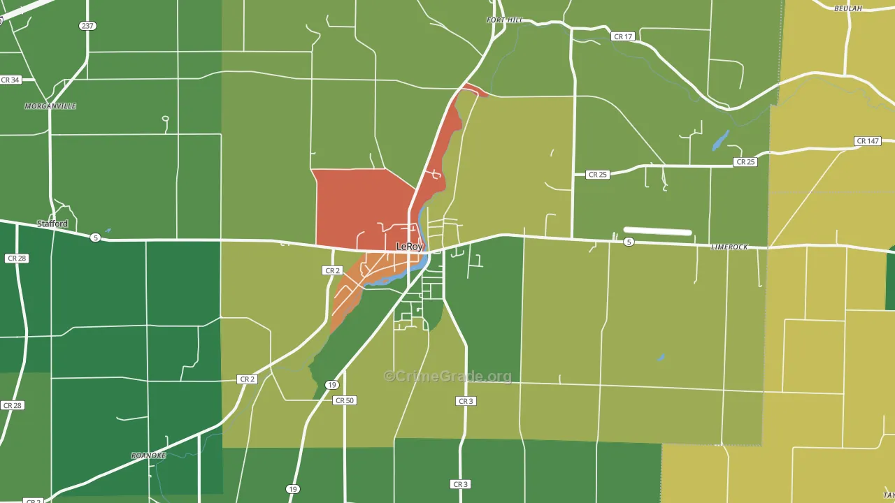 14482, NY Map of Theft Rates