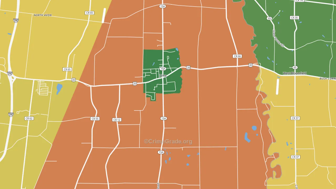14485, NY Map of Theft Rates