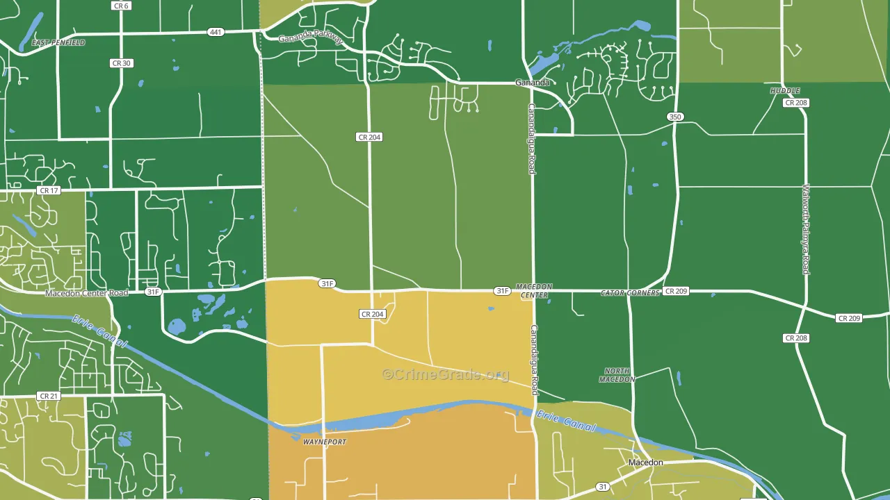 14502, NY Map of Theft Rates