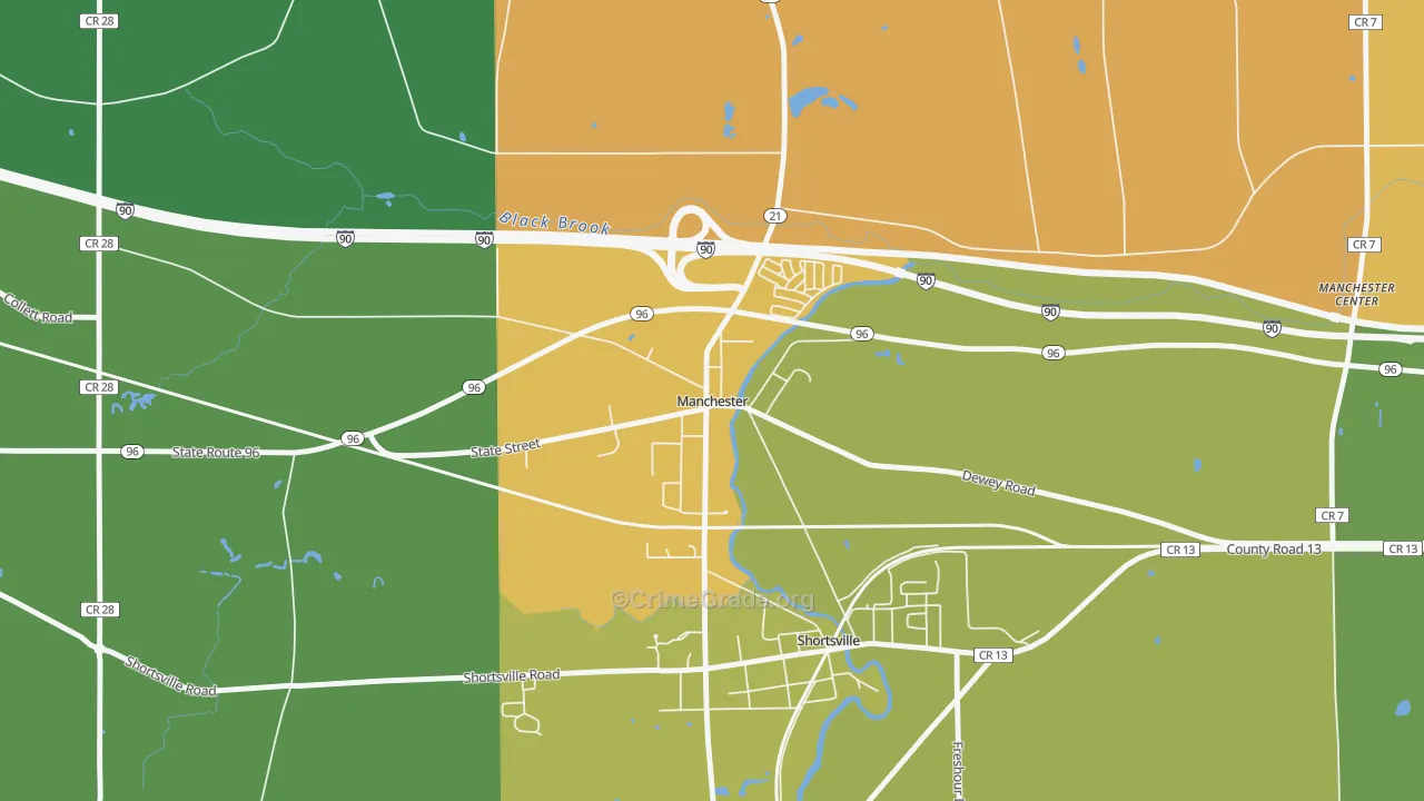 14504, NY Map of Theft Rates