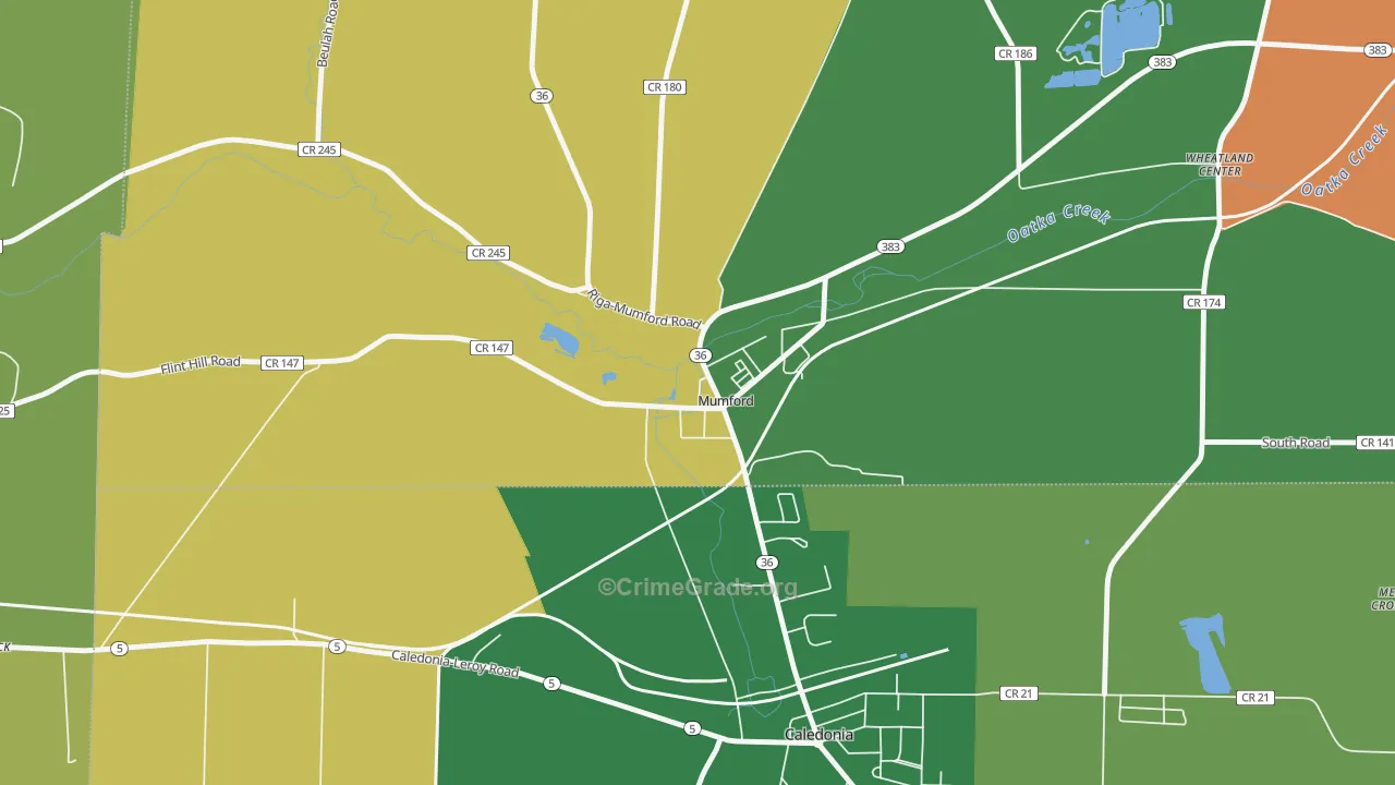14511, NY Map of Theft Rates