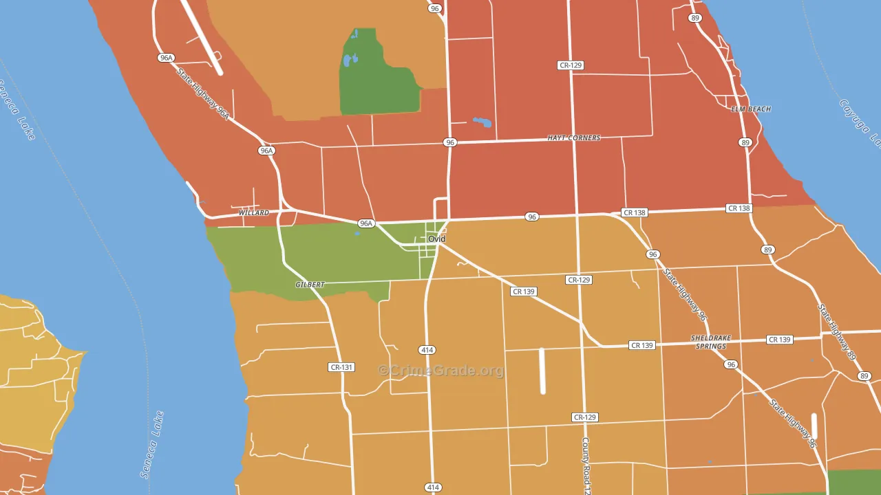 14521, NY Map of Theft Rates