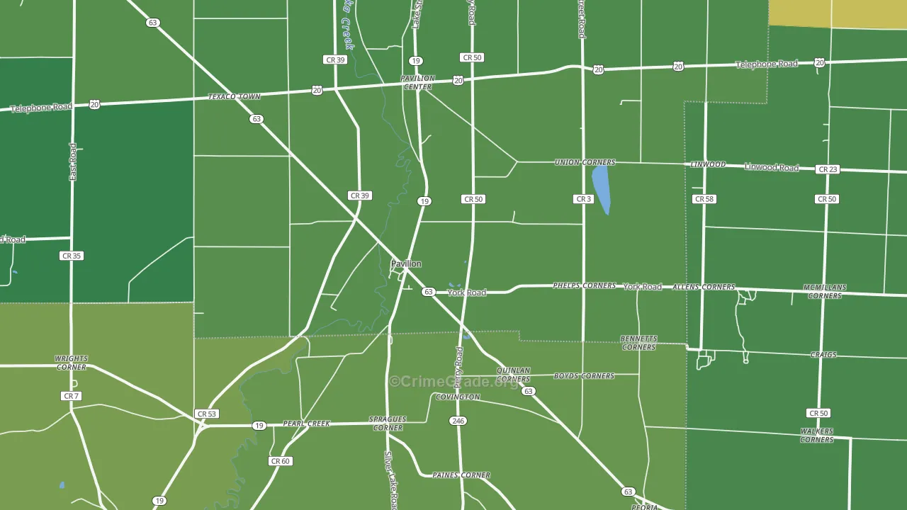 14525, NY Map of Theft Rates