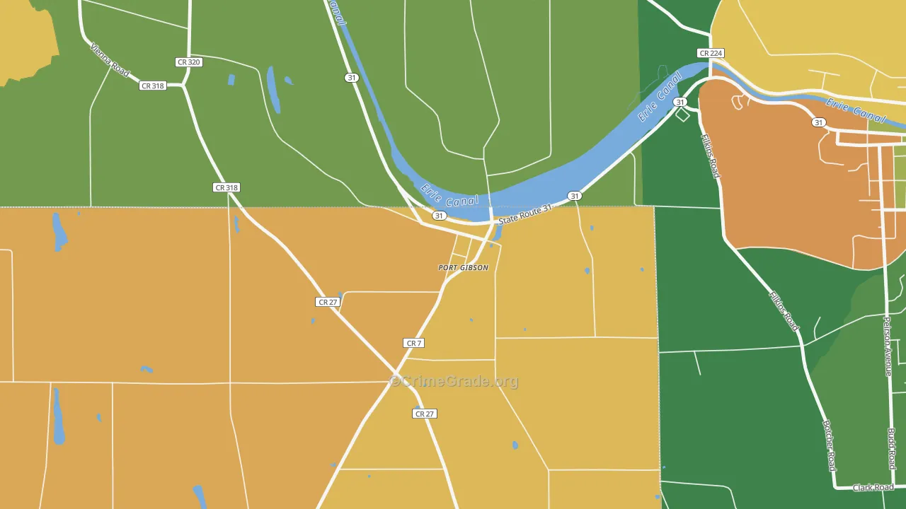 14537, NY Map of Theft Rates