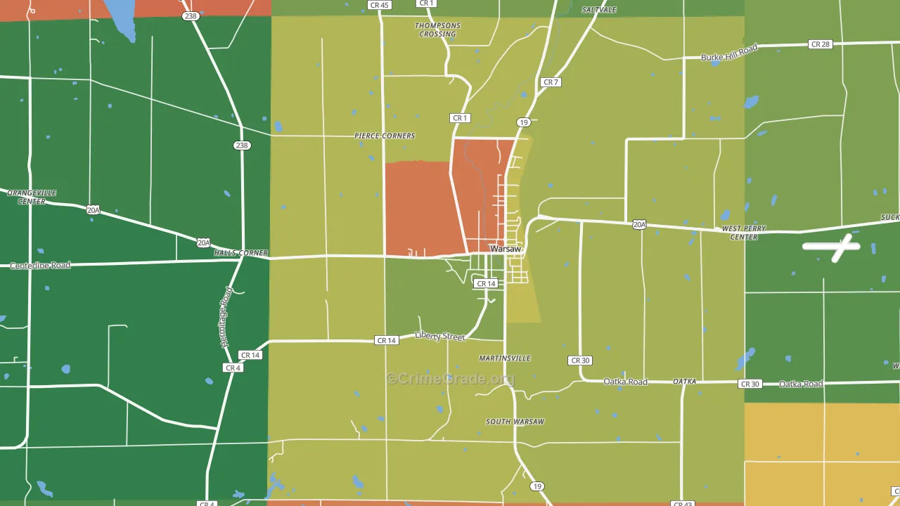 14569, NY Map of Theft Rates