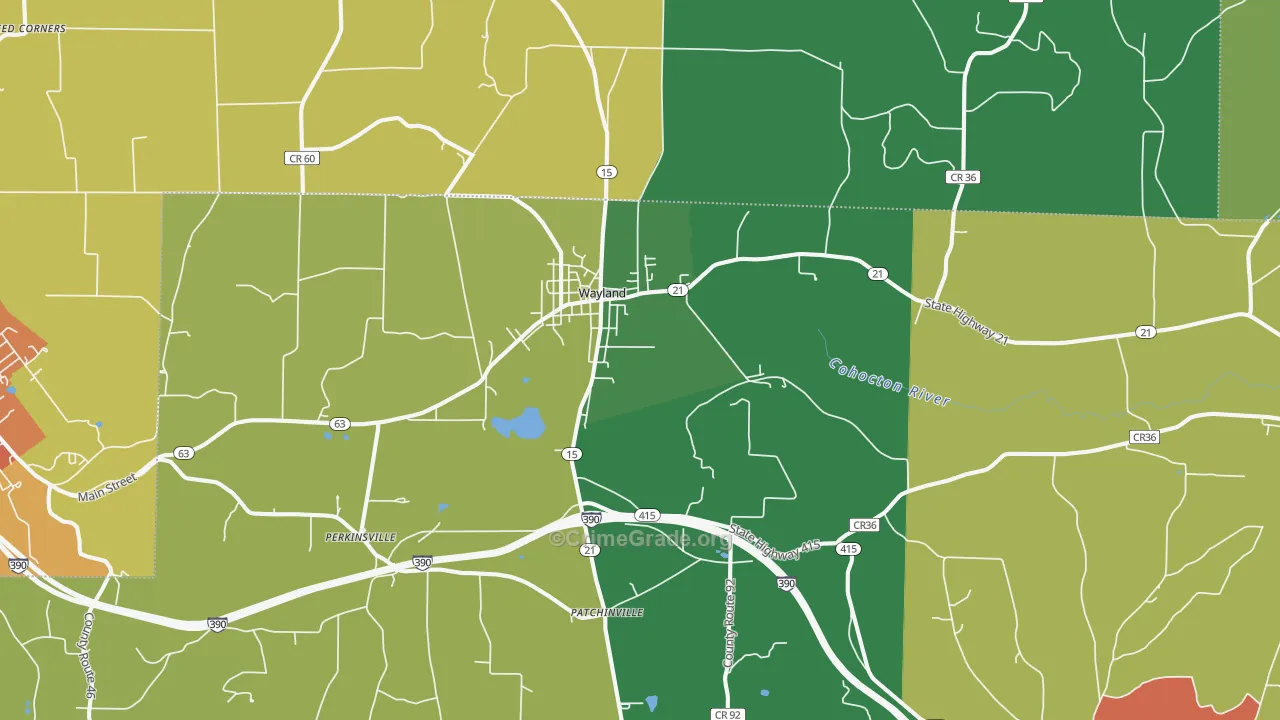 14572, NY Map of Theft Rates