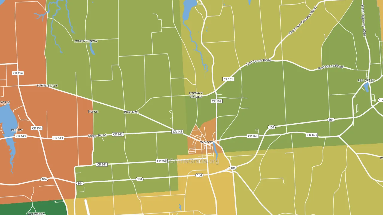 14590, NY Map of Theft Rates