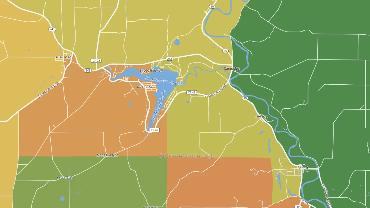 14717, NY Map of Theft Rates