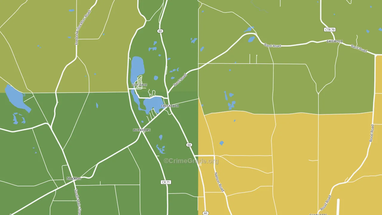 14718, NY Map of Theft Rates