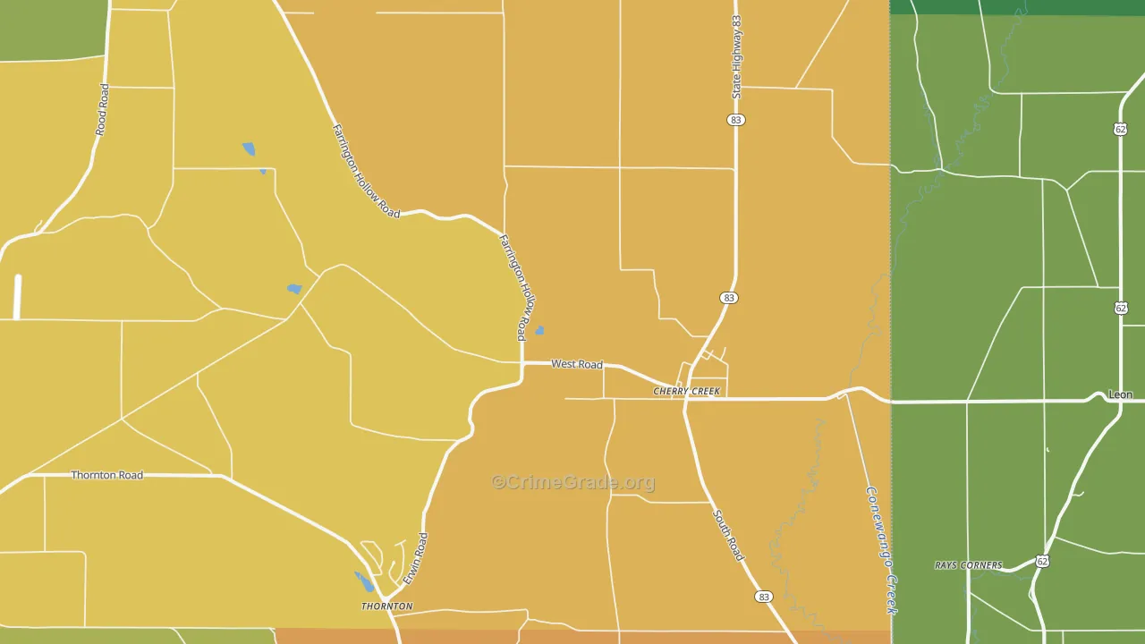 14723, NY Map of Theft Rates