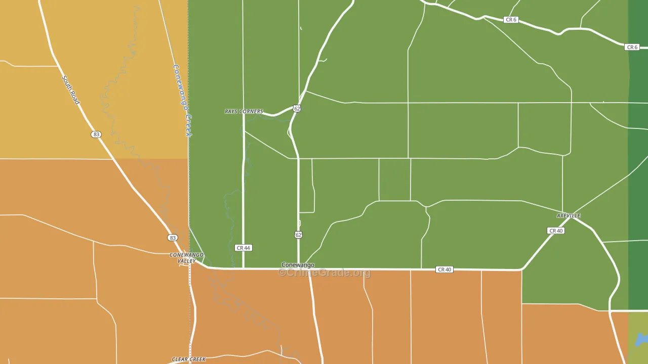 14726, NY Map of Theft Rates