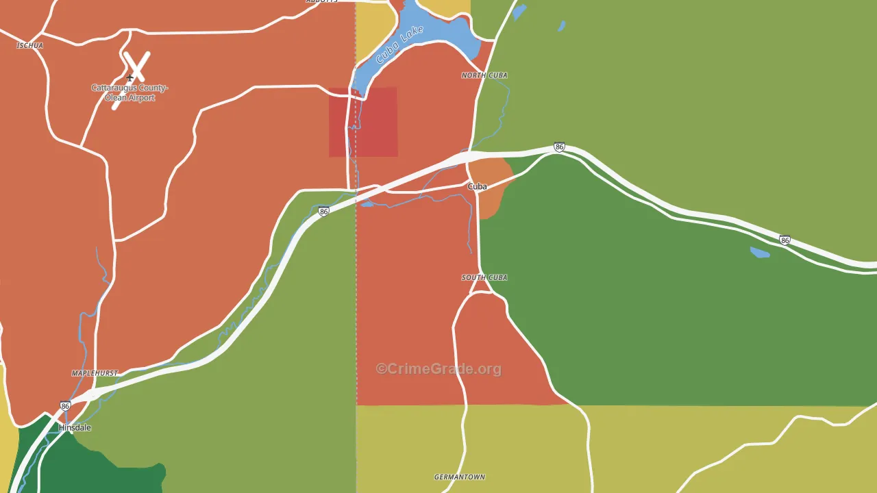 14727, NY Map of Theft Rates