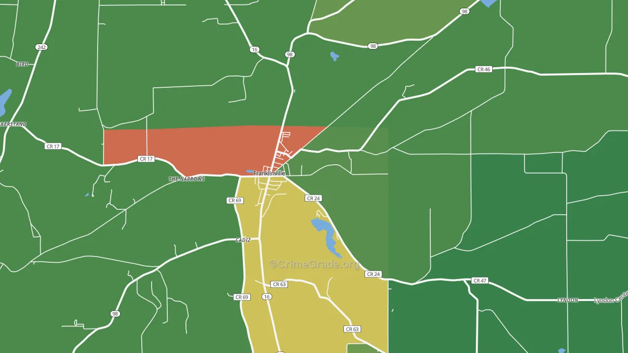 14737, NY Map of Theft Rates