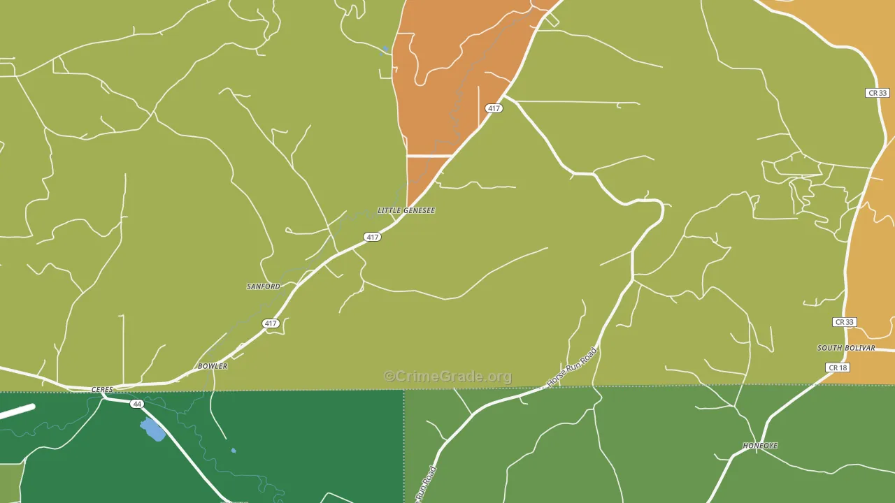 14754, NY Map of Theft Rates