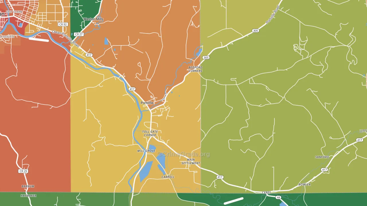 14770, NY Map of Theft Rates
