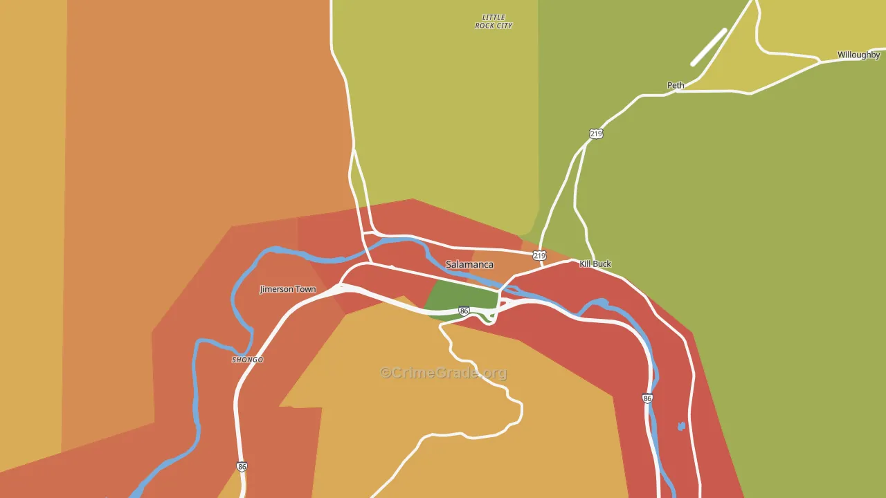 14779, NY Map of Theft Rates