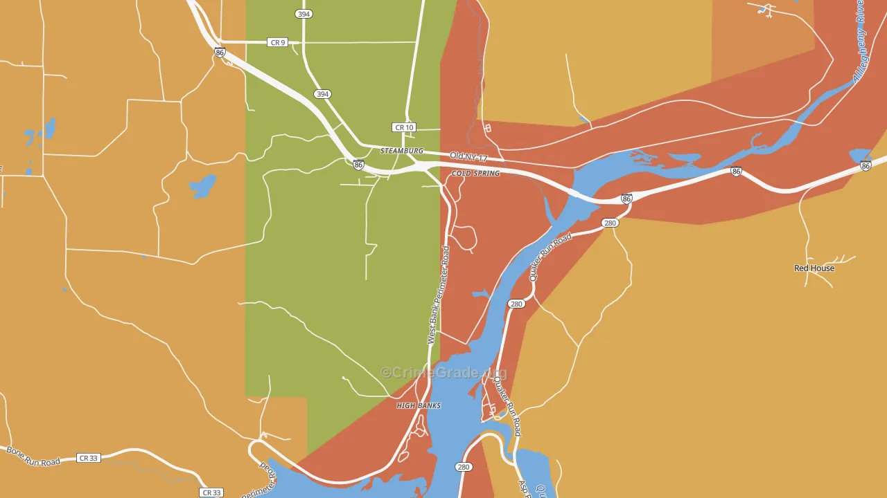 14783, NY Map of Theft Rates