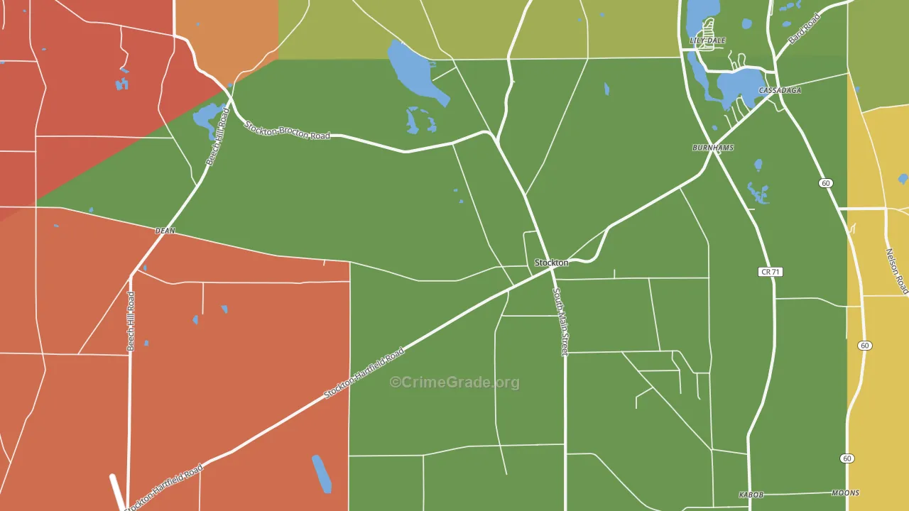 14784, NY Map of Theft Rates