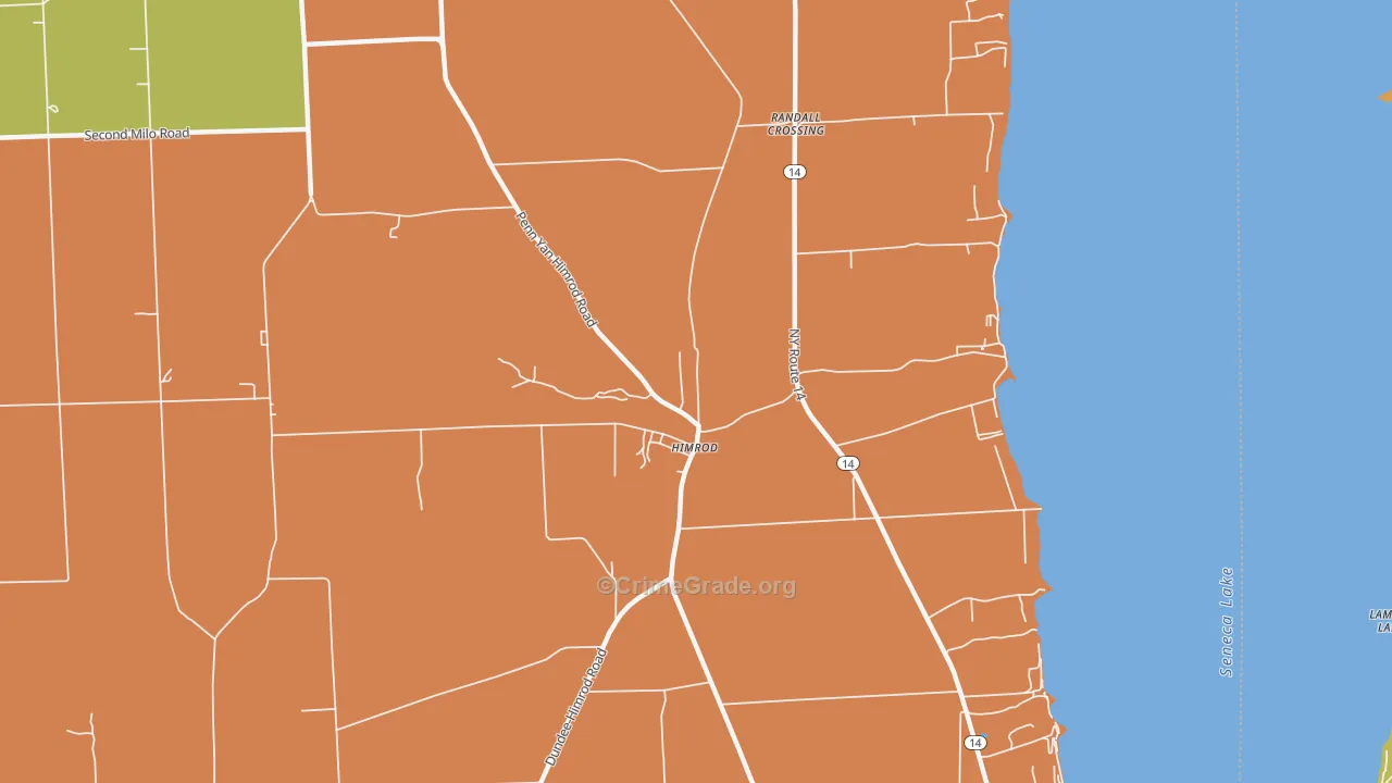 14842, NY Map of Theft Rates