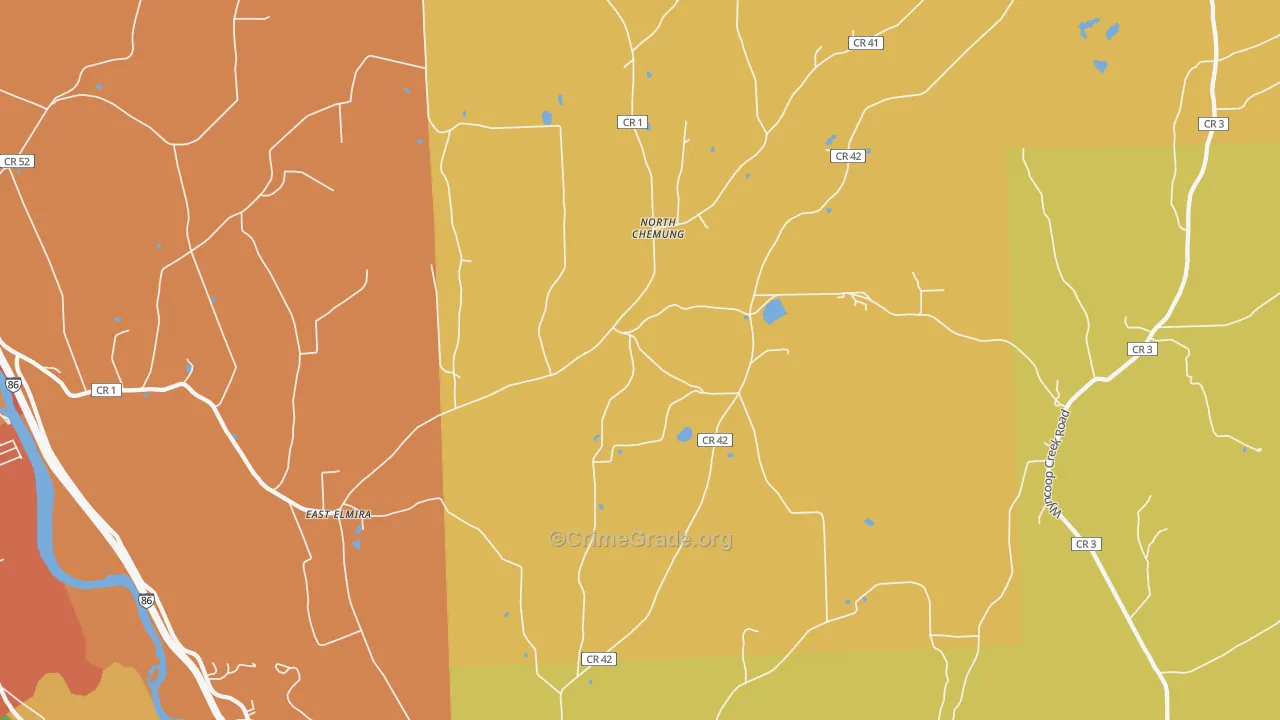 14861, NY Map of Theft Rates
