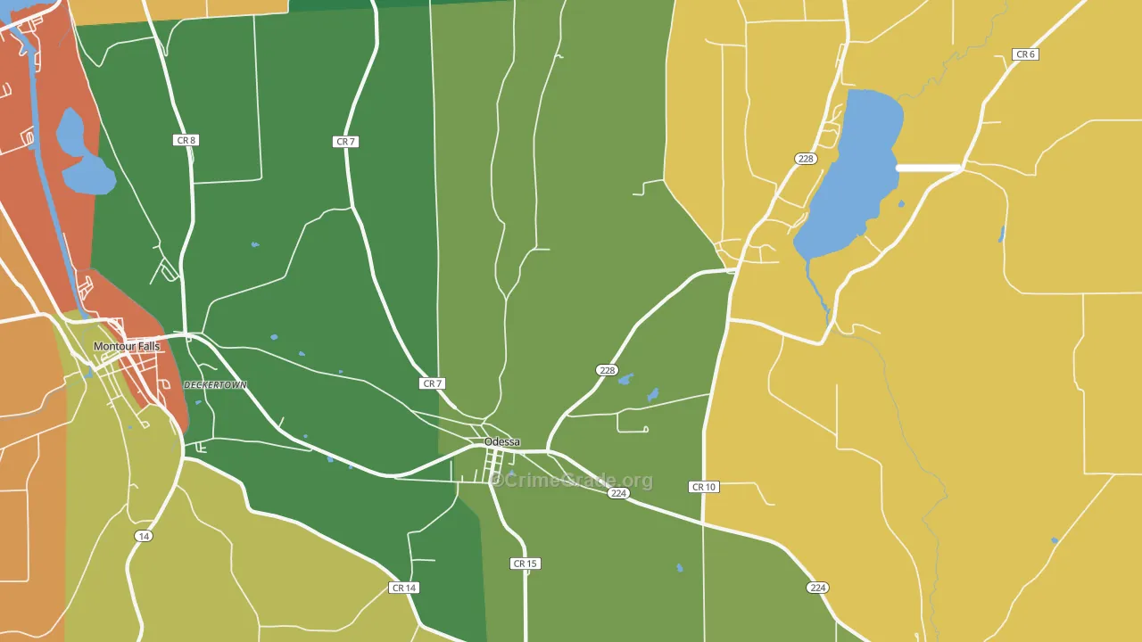14869, NY Map of Theft Rates