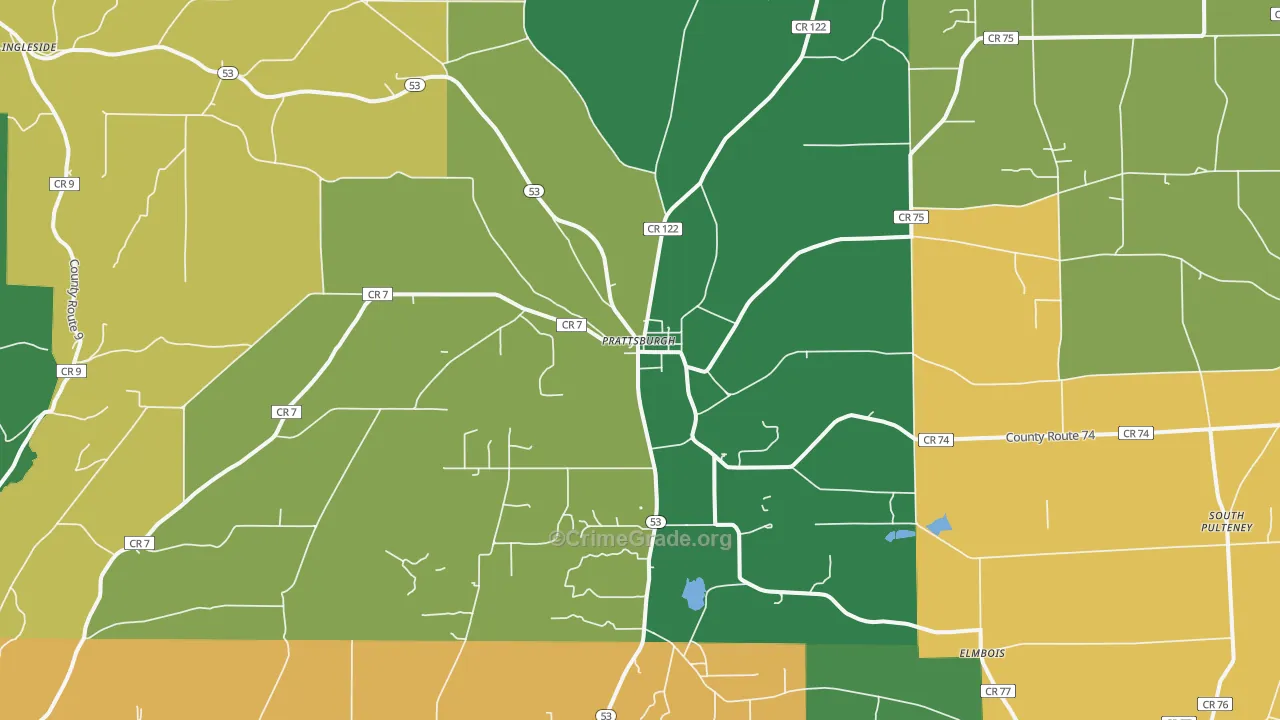 14873, NY Map of Theft Rates
