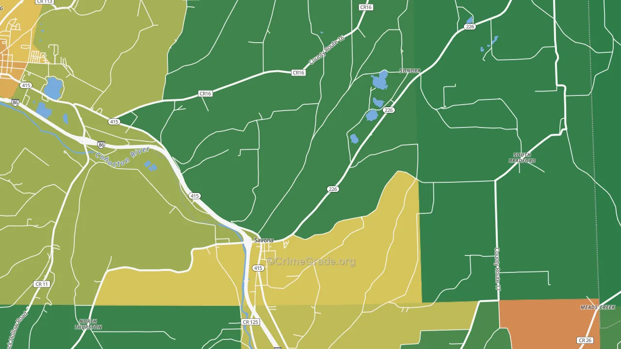 14879, NY Map of Theft Rates