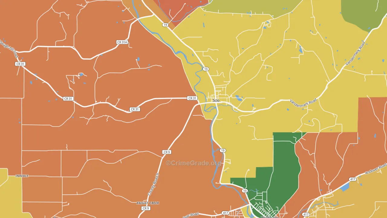 14880, NY Map of Theft Rates