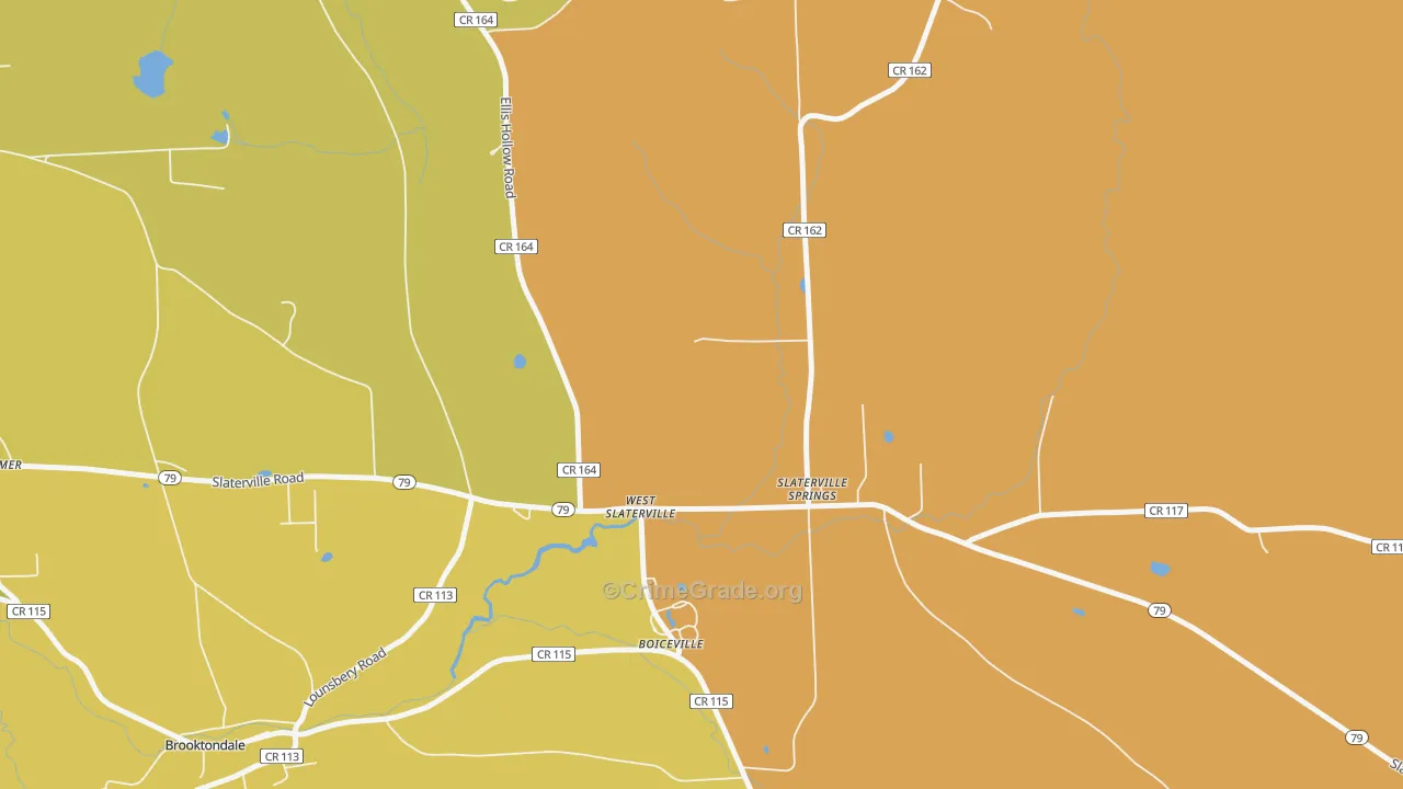 14881, NY Map of Theft Rates