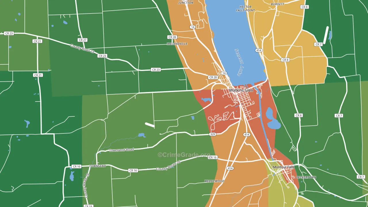 14891, NY Map of Theft Rates