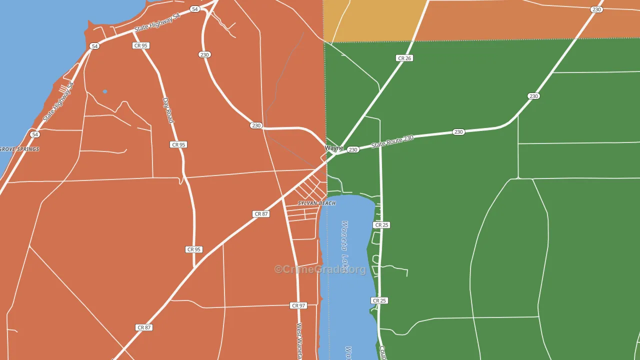 14893, NY Map of Theft Rates
