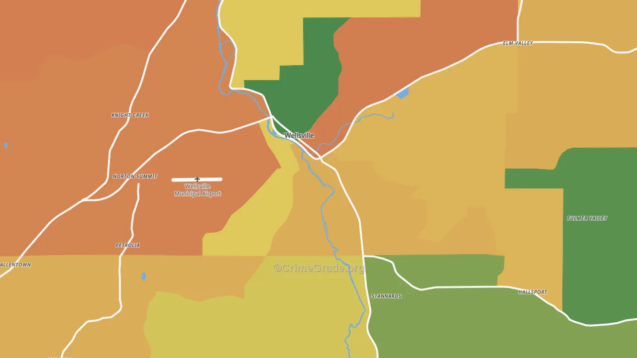 14895, NY Map of Theft Rates
