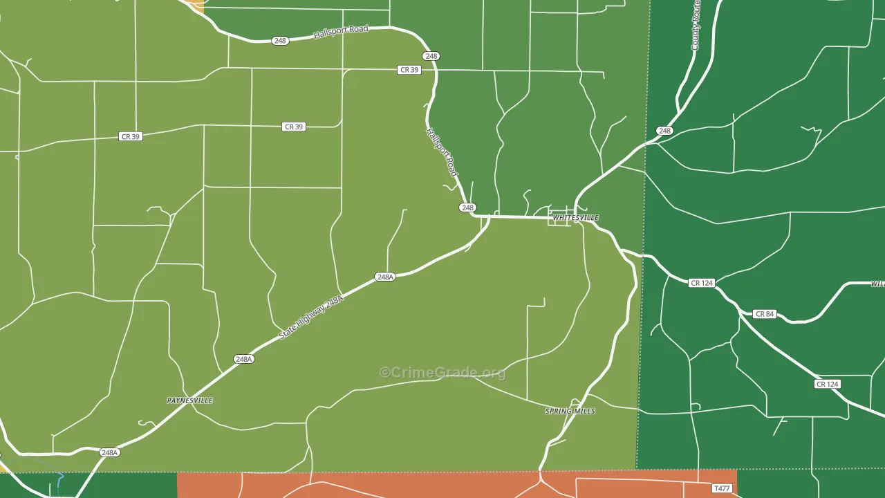 14897, NY Map of Theft Rates